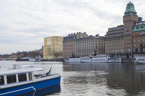 David Chipperfield Architects - Stockholm Nobel Centre - view from Nybroviken